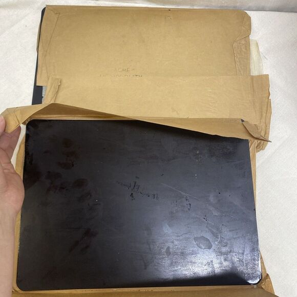 BLANK Tintype Ferrotype Heavy Duty True Vintage Lot Of 2 Approx 14